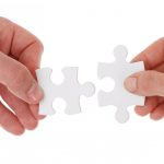 Picture of pieces of a jigsaw together